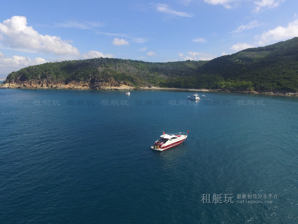 三亞旅游游艇租賃，三亞港至三亞角航線